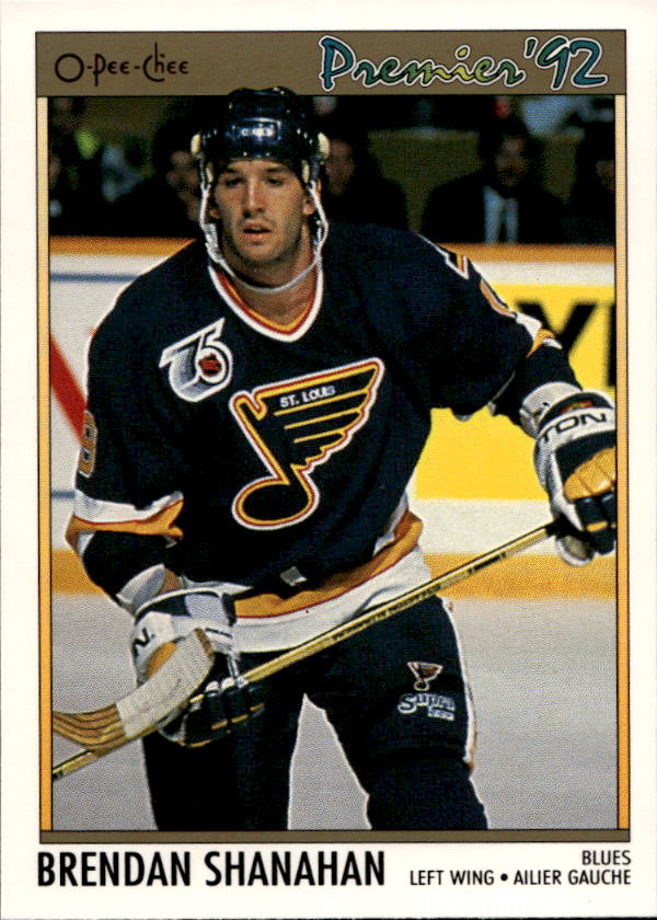 BRENDAN SHANAHAN 91-92 O-Pee-Chee Premier