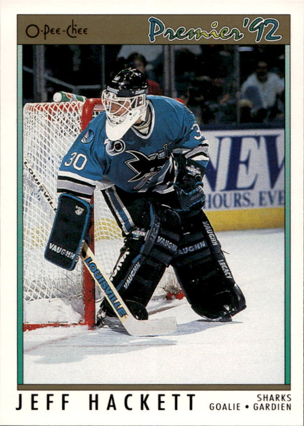 JEFF HACKETT 91-92 O-Pee-Chee Premier