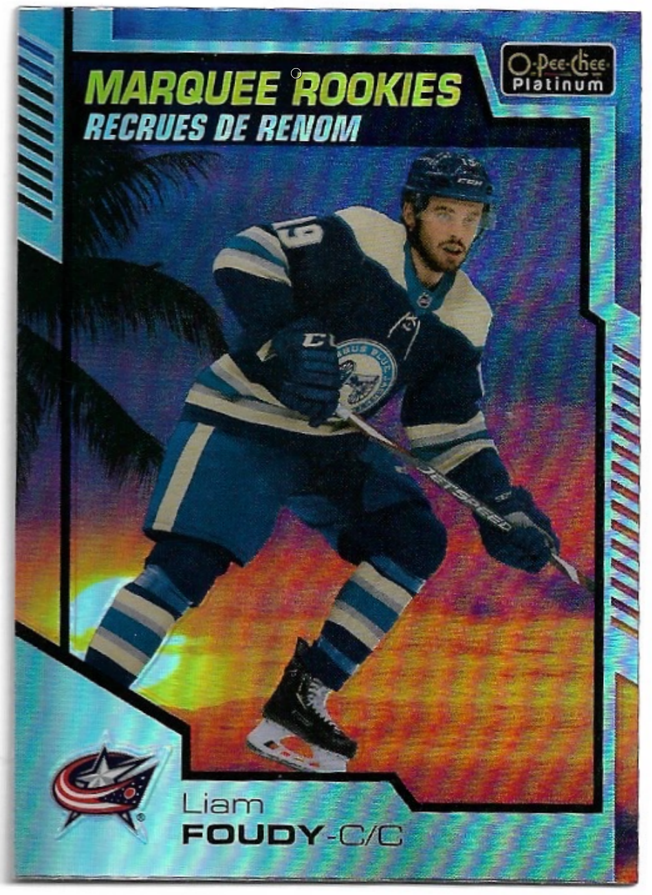 Marquee Rookies Sunset LIAM FOUDY 20-21 UD O-Pee-Chee OPC Platinum