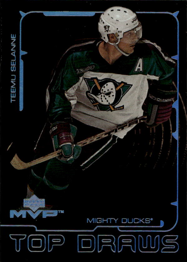 Top Draws TEEMU SELANNE 00-01 UD MVP