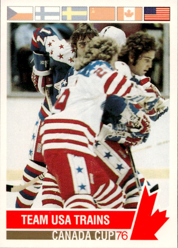 TEAM USA TRAINS 92-93 Future Trends '76 Canada Cup