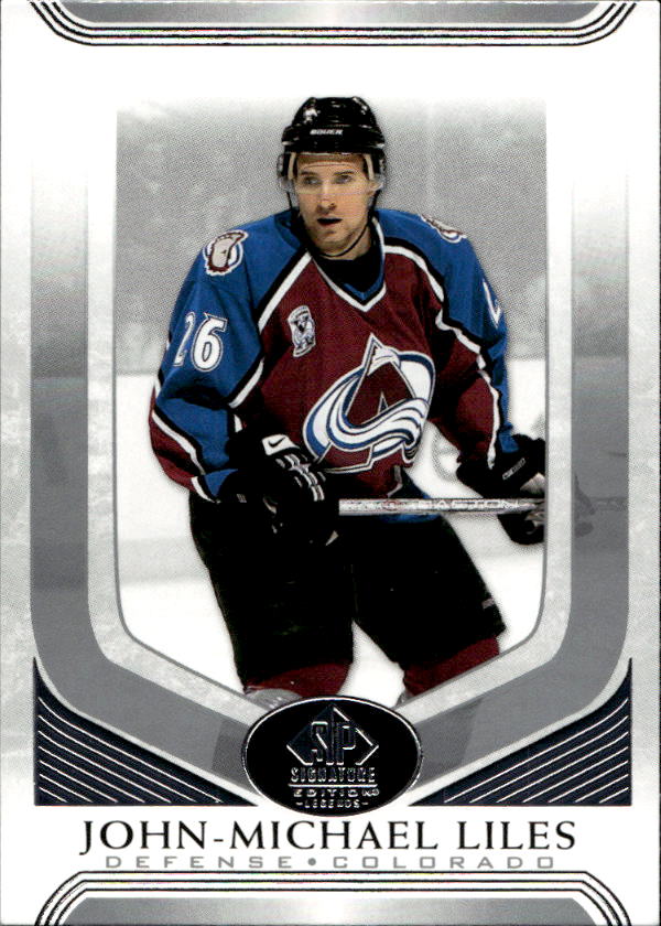 JOHN-MICHAEL LILES 20-21 UD SP Signature Legends