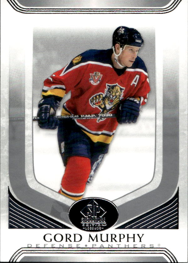 GORD MURPHY 20-21 UD SP Signature Legends