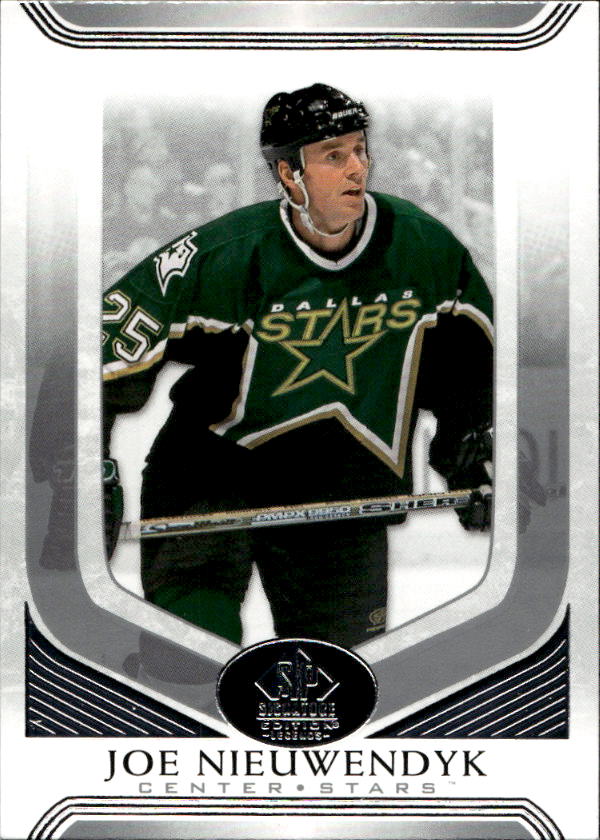 JOE NIEUWENDYK 20-21 UD SP Signature Legends