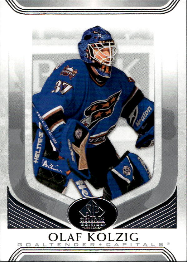 OLAF KOLZIG 20-21 UD SP Signature Legends