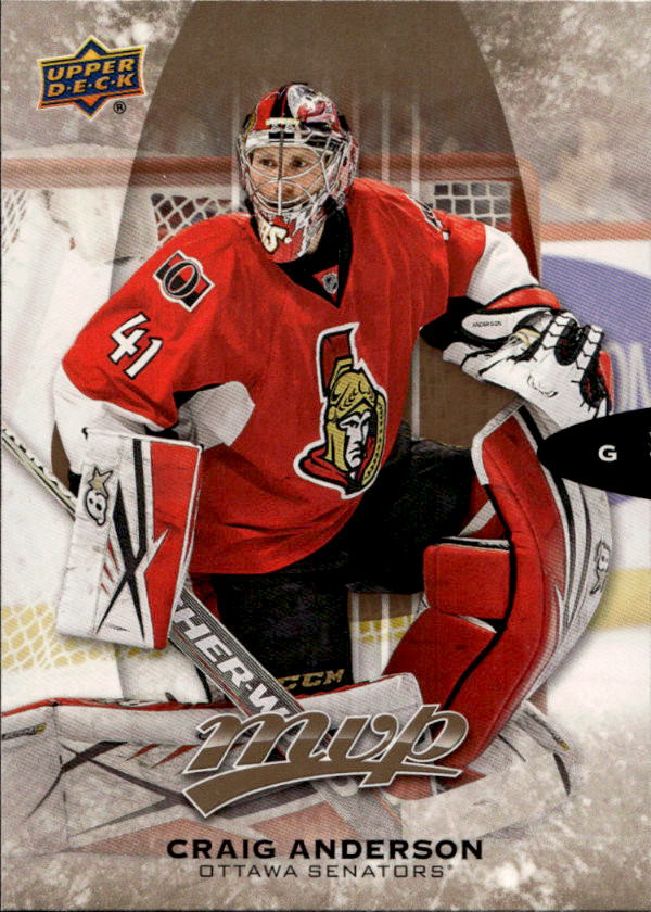 CRAIG ANDERSON 16-17 UD MVP