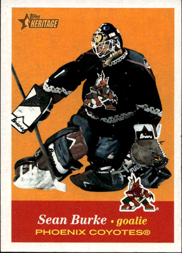 SEAN BURKE 01-02 Topps Heritage