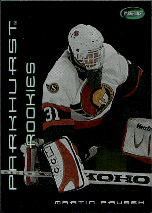 Rookie MARTIN PRUSEK 01-02 In the Game Parkhurst