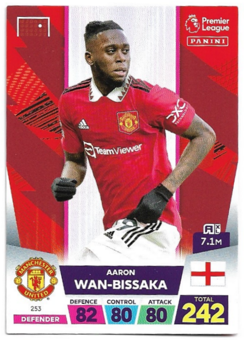 AARON WAN-BISSAKA 2023 Panini Adrenalyn XL Premier League