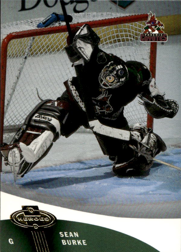 SEAN BURKE 00-01 UD Heroes