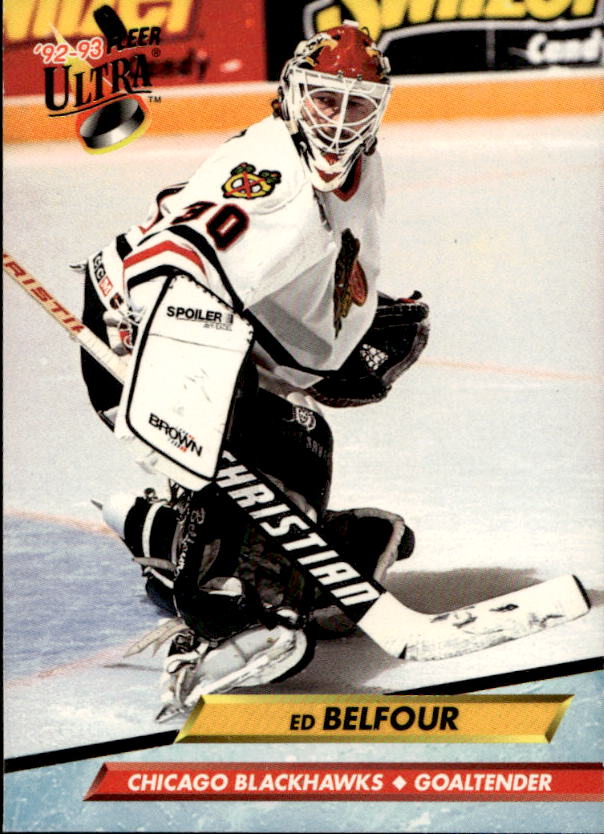 ED BELFOUR 92-93 Fleer Ultra