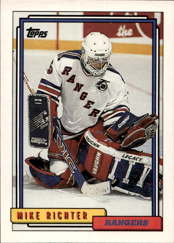 MIKE RICHTER 92-93 Topps