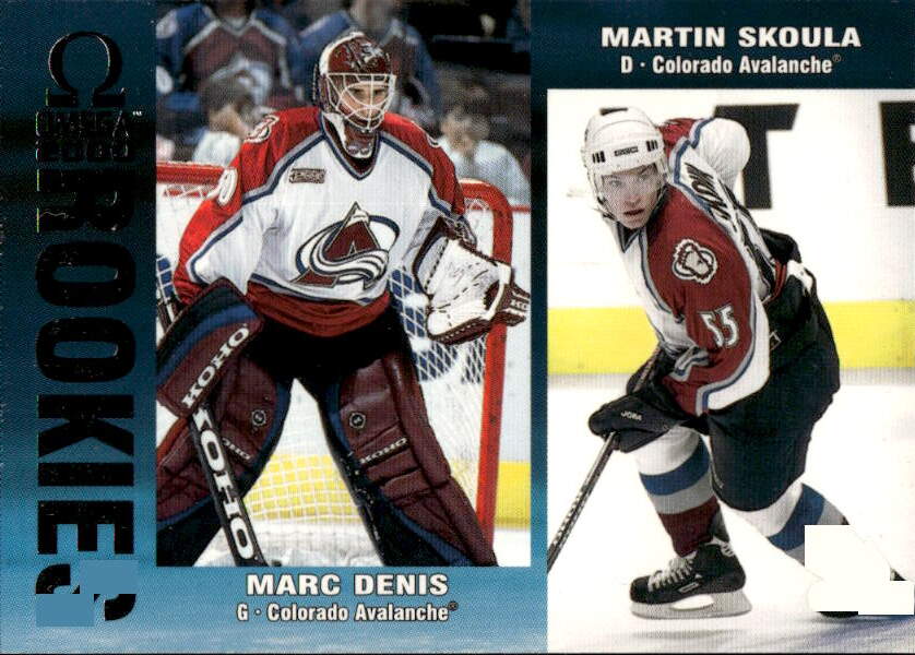 Rookies MARTIN ŠKOULA/MARC DENIS 99-00 Pacific Omega