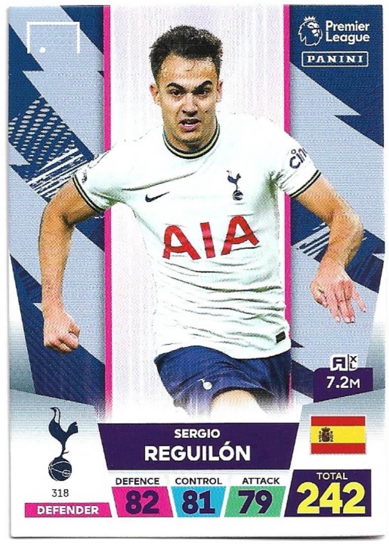SERGIO REGUILON 2023 Panini Adrenalyn XL Premier League