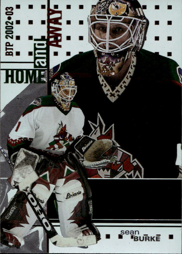 Home and Away SEAN BURKE 02-03 In the Game Be A Player Between the Pipes