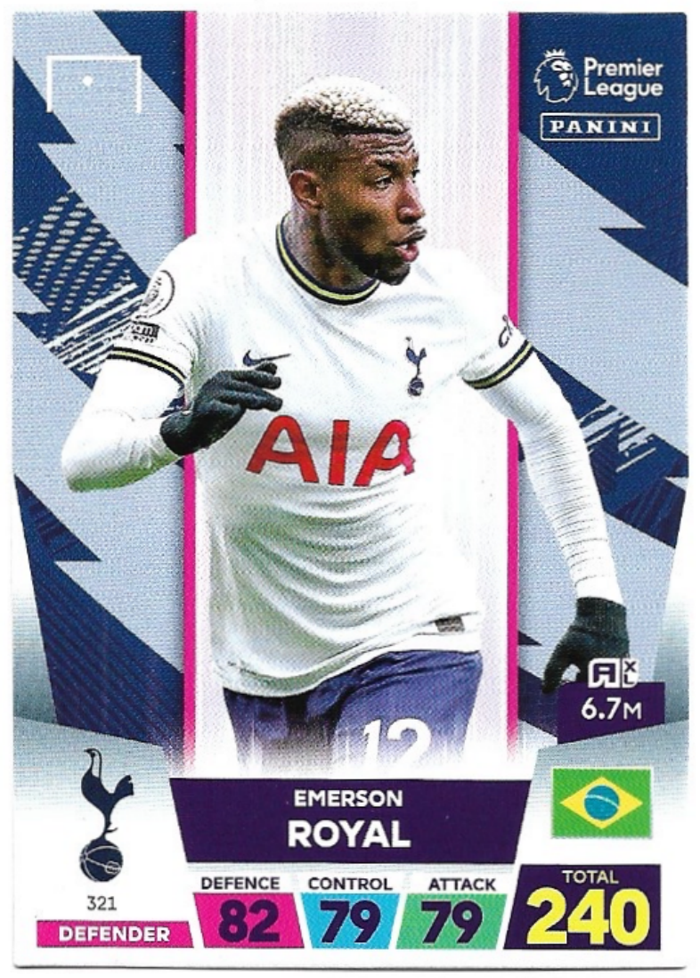 EMERSON ROYAL 2023 Panini Adrenalyn XL Premier League