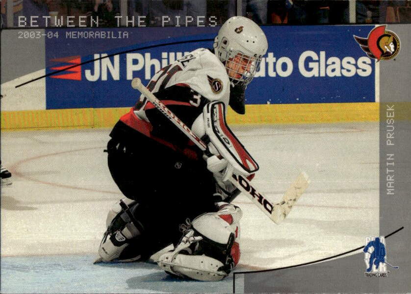MARTIN PRUSEK 03-04 In the Game Be A Player Memorabilia (lehce světlé hrany)