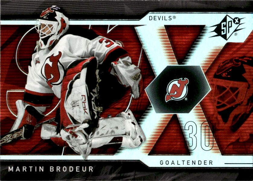 MARTIN BRODEUR 07-08 UD SPx