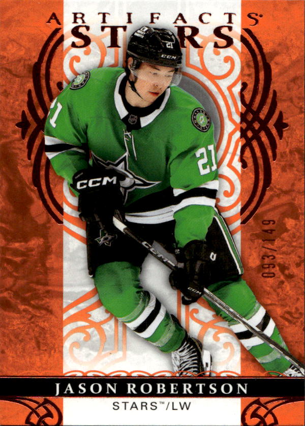 Orange JASON ROBERTSON 26-27 UD Artifacts /149