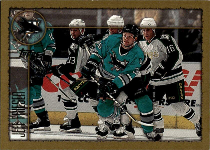 JEFF FRIESEN 98-99 Topps (lehce světlé růžky)