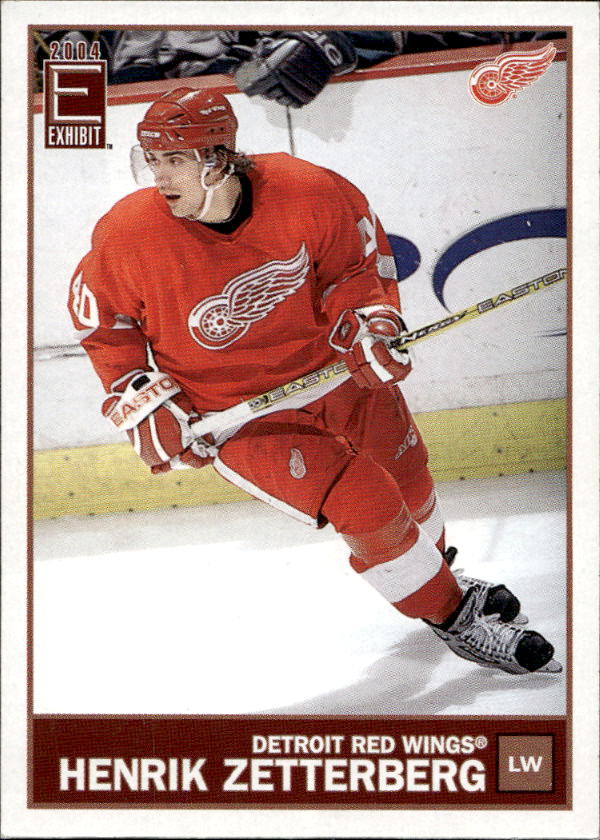 HENRIK ZETTERBERG 03-04 Pacific Exhibit