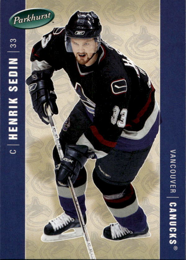 HENRIK SEDIN 05-06 UD Parkhurst
