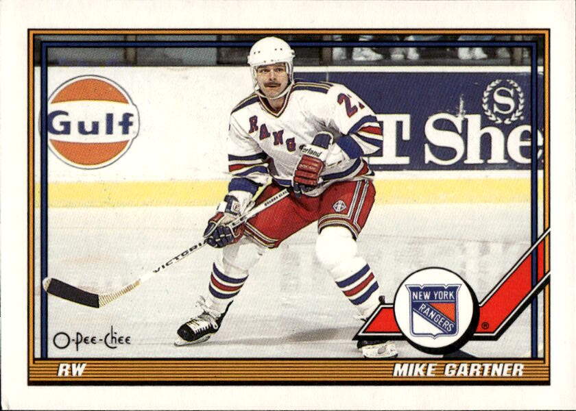MIKE GARTNER 91-92 O-Pee-Chee