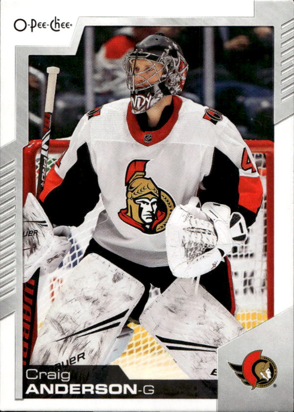 CRAIG ANDERSON 20-21 UD O-Pee-Chee OPC
