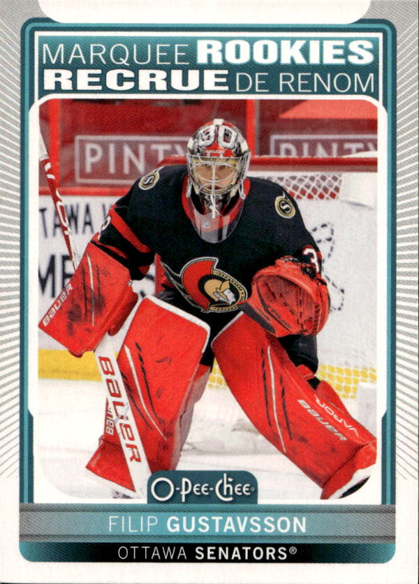 Rookie Marquee Rookie FILIP GUSTAVSSON 21-22 UD O-Pee-Chee OPC