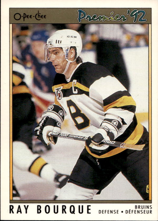 RAY BOURQUE 91-92 O-Pee-Chee Premier