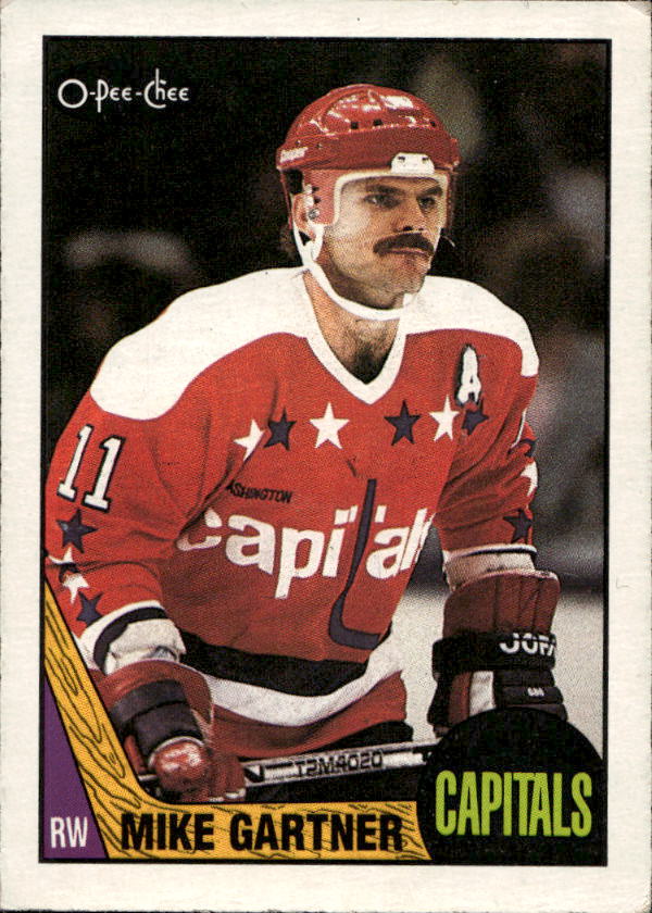 MIKE GARTNER 87-88 O-Pee-Chee
