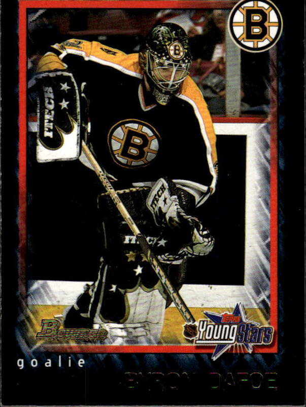 BYRON DAFOE 01-02 Topps Bowman YoungStars