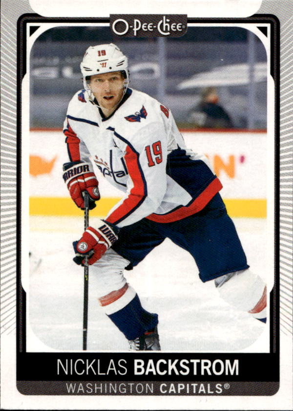 NICKLAS BACKSTROM 21-22 UD O-Pee-Chee OPC (lehce naražený růžek)