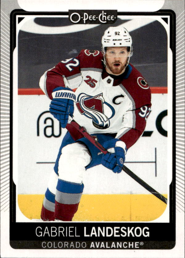 GABRIEL LANDESKOG 21-22 UD O-Pee-Chee OPC (lehce naražený růžek)