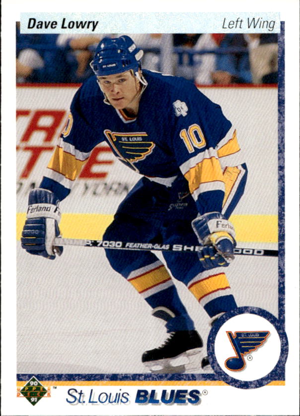DAVE LOWRY 90-91 Upper Deck