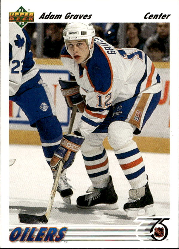 ADAM GRAVES 91-92 Upper Deck