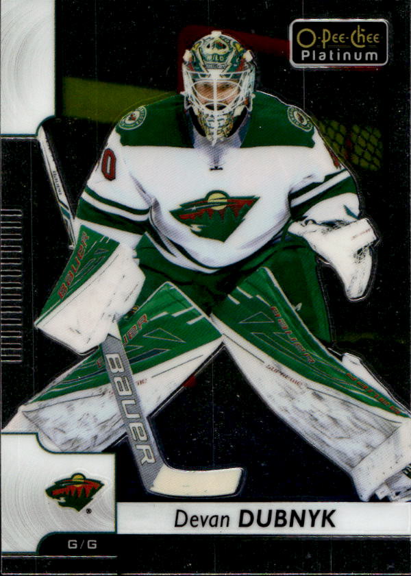 DEVAN DUBNYK 17-18 UD O-Pee-Chee OPC Platinum