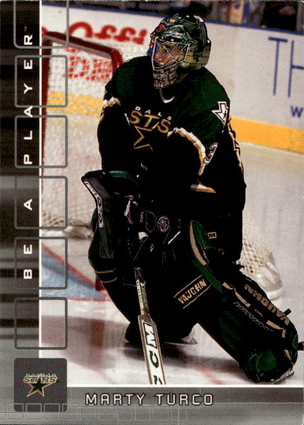 MARTY TURCO 01-02 In the Game Be A Player Memorabilia