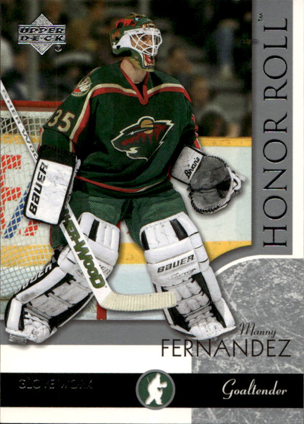 MANNY FERNANDEZ 02-03 UD Honor Roll