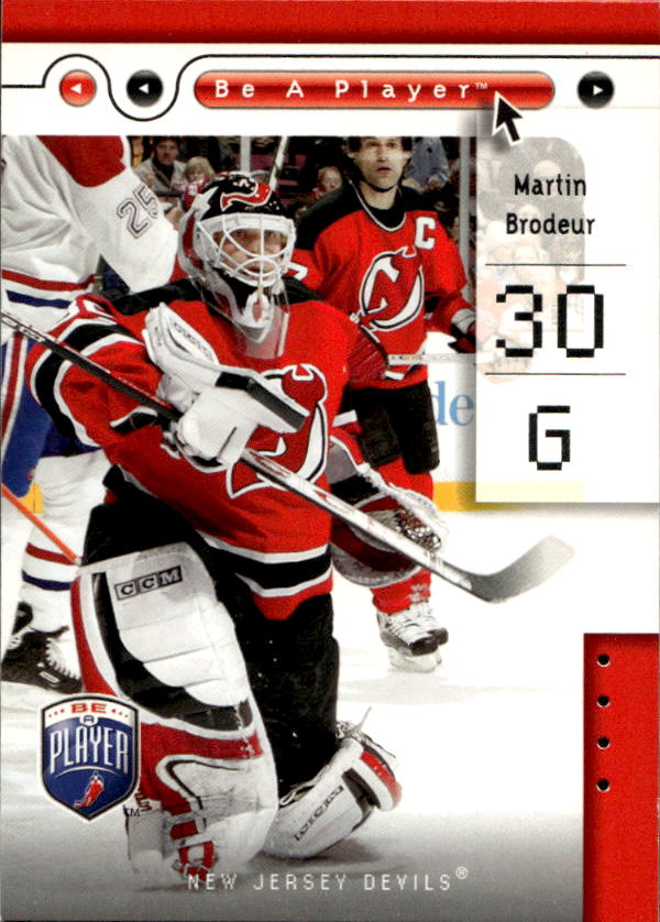 MARTIN BRODEUR 05-06 Ud Be a Player