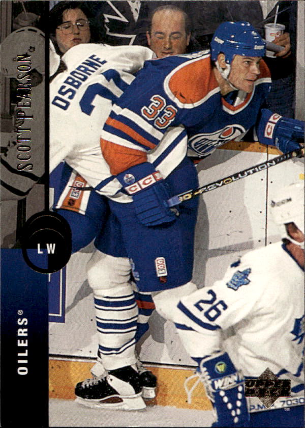 SCOTT PEARSON 94-95 Upper Deck (světlý růžek zezadu)