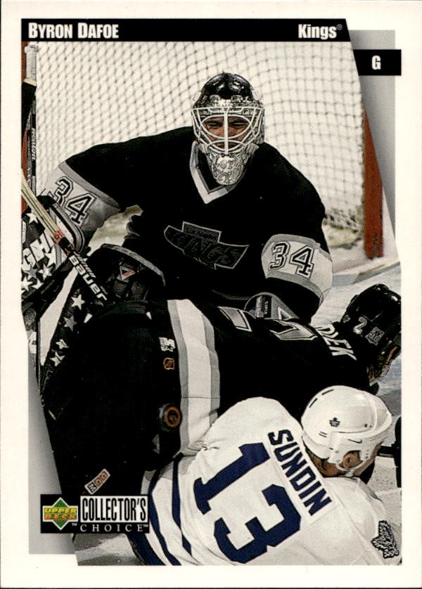 BYRON DAFOE 97-98 UD Collector's Choice 
