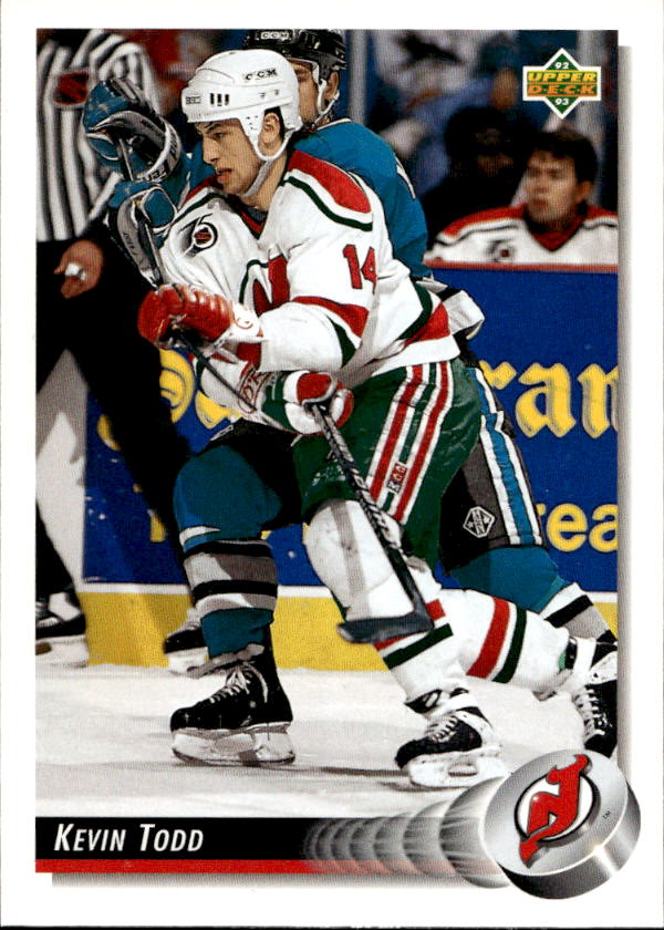 KEVIN TODD 92-93 Upper Deck