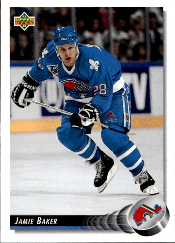 JAMIE BAKER 92-93 Upper Deck