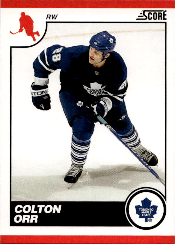 COLTON ORR 10-11 Panini Score