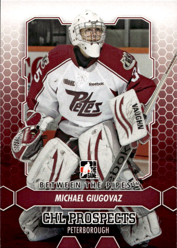 CHL Prospects MICHAEL GIUGOVAZ 12-13 In the Game Between the Pipes