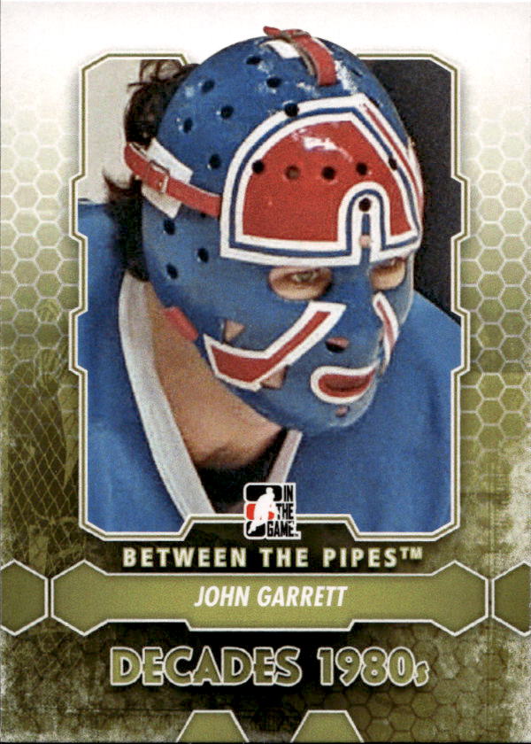 Decades JOHN GARRETT 12-13 In the Game Between the Pipes