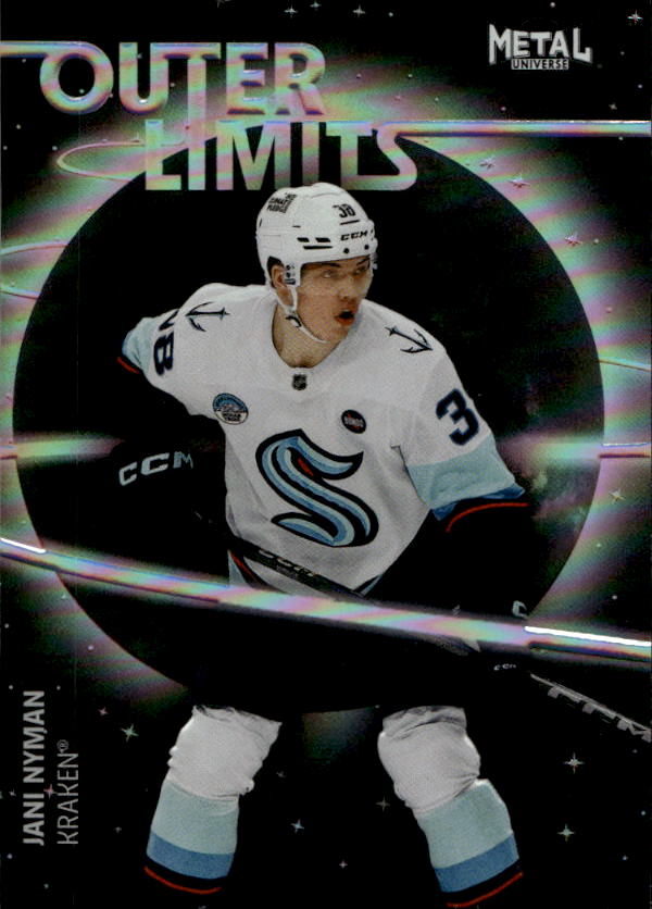 Rookie Outer Limits JANI NYMAN 25-26 UD Metal Universe