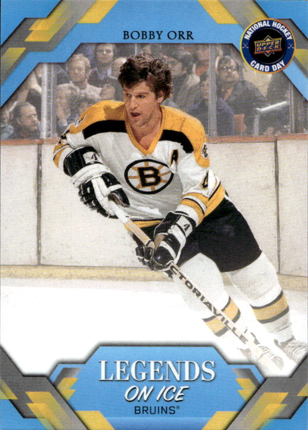 Legends on Ice BOBBY ORR 2026 UD National Hockey Card Day