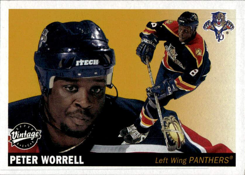 PETER WORRELL 02-03 UD Vintage